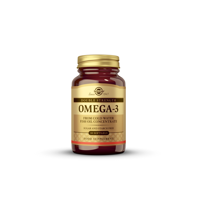 SOLGAR OMEGA-3 DOUBLE STRENGTH KAPSULE A30