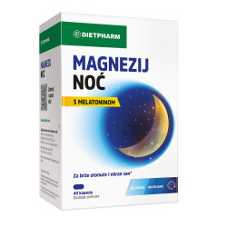 DIETPHARM MAGNEZIJ NOĆ KAPSULE A40