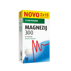 DIETPHARM MAGNEZIJ 300 ŠUMEĆE TABLETE A30