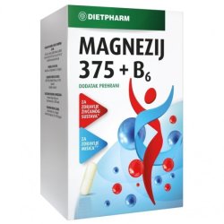 DIETPHARM MAGNEZIJ 375 + B6 KAPSULE A50