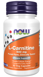 NOW FOODS L-CARNITINE KAPSULE 500MG A30