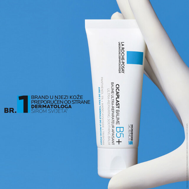 LA ROCHE-POSAY CICAPLAST BAUME B5+ OBNAVLJAJUĆI BALZAM ZA UMIRIVANJE IRITACIJA I OSJEĆAJA VRUĆINE NA KOŽI, 100 ML