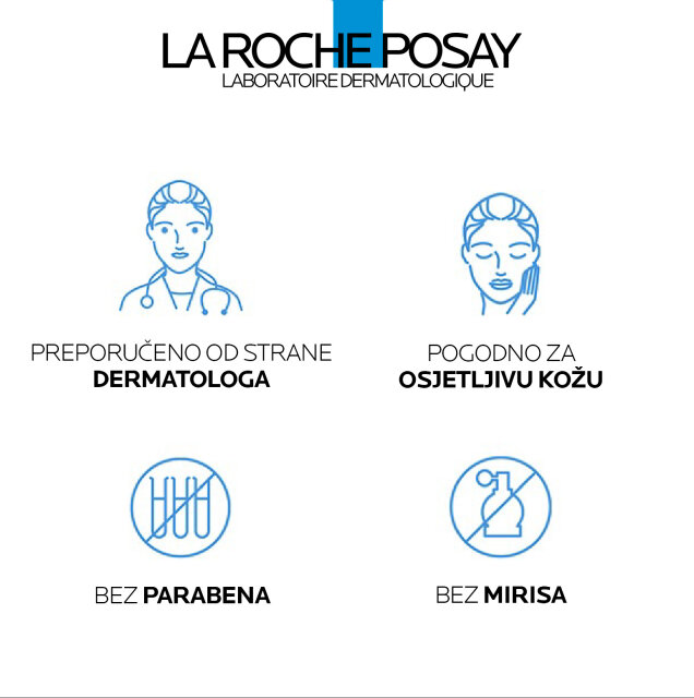 LA ROCHE-POSAY LIPIKAR GEL LAVANT UMIRUJUĆI I ZAŠTITNI GEL ZA TUŠIRANJE BEBA, DJECE I ODRASLIH, ZA SUHU KOŽU, 400 ML