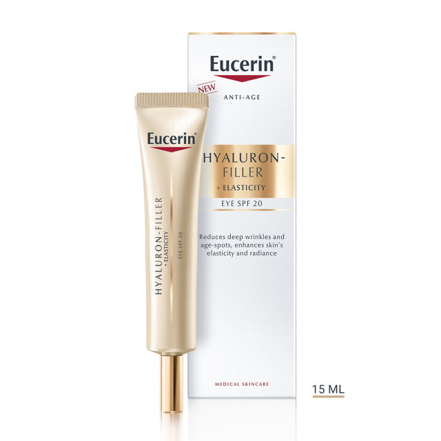 EUCERIN HYALURON-FILLER+ELASTICITY KREMA OKO OČIJU 15ML NOVA FORMULA