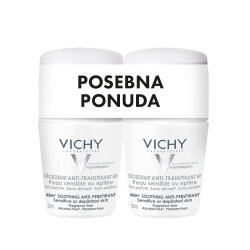 VICHY DEO ROLL-ON 48H BIJELI 50ML 1+1(50% POPUSTA NA DRUGI ROLL-ON)