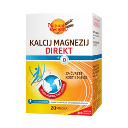 NATURAL WEALTH KALCIJ MAGNEZIJ DIREKT+D VREĆICE A20