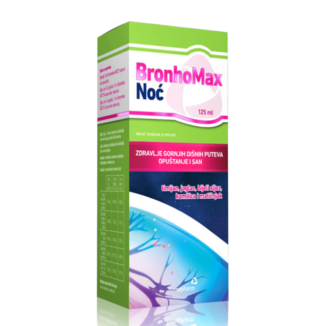 HAMAPHARM BRONHOMAX NOĆ SIRUP 200ML