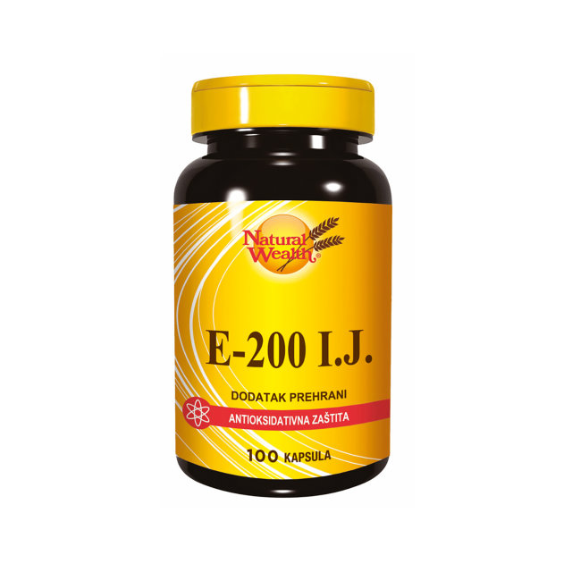 NATURAL WEALTH E-200 KAPSULE A100