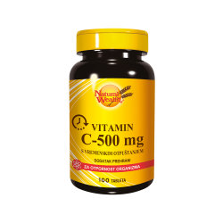 NATURAL WEALTH VITAMIN C-500 TABLETE A100