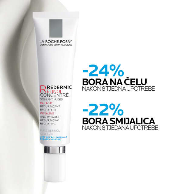 LA ROCHE-POSAY REDERMIC RETINOL INTENZIVNI KONCENTRAT PROTIV IZRAŽENIH BORA I STARAČKIH PJEGA, 30 ML