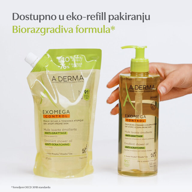 A-DERMA EXOMEGA CONTROL ULJE 750ML