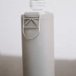 EQUA, staklena boca, Mismatch Grey Dove, navlaka od umjetne kože, BPA free,750ml