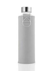 EQUA, staklena boca, Mismatch Grey Dove, navlaka od umjetne kože, BPA free,750ml