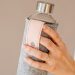 EQUA, staklena boca, Mismatch Pink Breeze, navlaka od filca, BPA free, 750ml