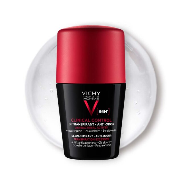 VICHY HOMME DEO ROLL-ON 96H CLINICAL CONTROL 50ML