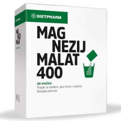 DIETPHARM MAGNEZIJ MALAT 400MG VREĆICE A20