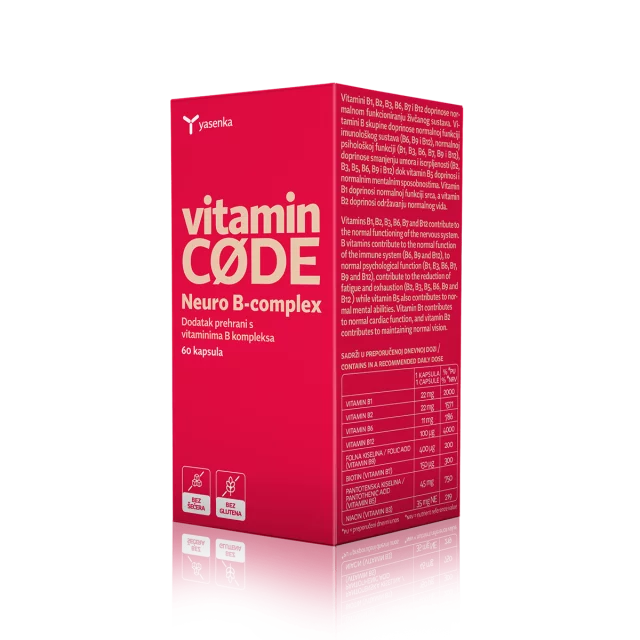 YASENKA VITAMIN CODE NEURO B-COMPLEX KAPSULE A60