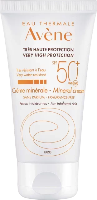 AVENE SUN MINERALNA KREMA F-50 50ML rok valjanosti: 02/24