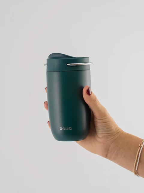 EQUA Cup, termo šalica od nehrđajućeg čelika za čaj/kavu, 300ml, Royal & Silver