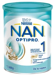 NAN OPTIPRO 1 ZAMJENSKO MLIJEKO 800G 0-6 MJESECI NESTLE
