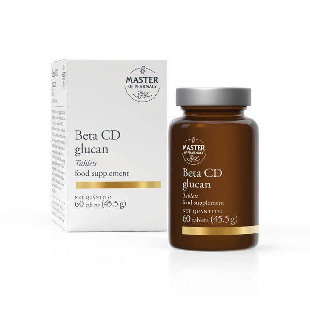 MASTER OF PHARMACY BETA CD GLUKAN TABLETE A60