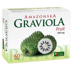 AMAZONSKA GRAVIOLA KAPSULE 500MG A60