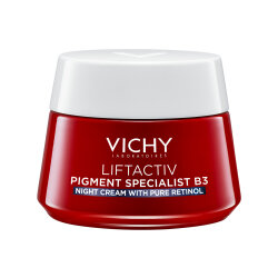 VICHY LIFTACTIV PIGMENT SPECIALIST B3 NOĆNA KREMA PROTIV HIPERPIGMENTACIJSKIH MRLJA SA ČISTIM RETINOLOM, 50 ML