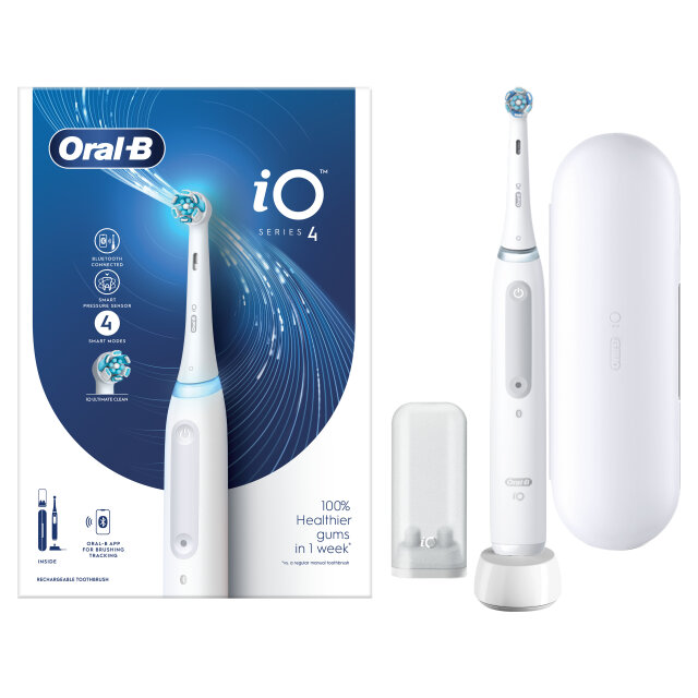 ORAL-B ELEKTRIČNA ČETKICA ZA ZUBE IO4 QUITE WHITE