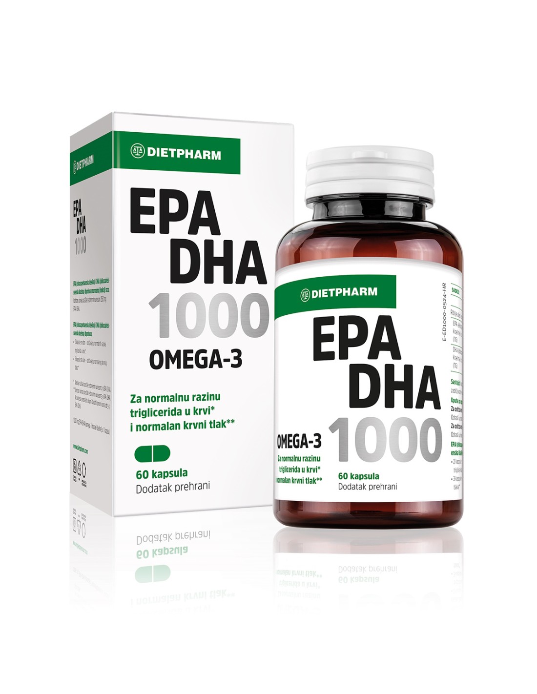 DIETPHARM EPA DHA 1000 OMEGA3 KAPSULE A60