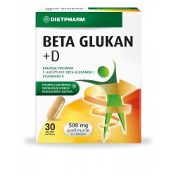 DIETPHARM BETA GLUKAN+VITAMIN D KAPSULE A30