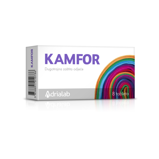KAMFOR TABLETE  A8  ADRIALAB