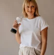 EQUA, staklena boca, Active White, BPA, BPF i BPS-free, 550ml