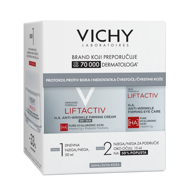 VICHY LIFTACTIV PROTOKOL PROTIV BORA I NEDOSTATKA ČVRSTOĆE SUHE KOŽE WINTER PROMO