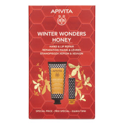 APIVITA SET WINTER WONDERS HONEY 2024 KREMA ZA RUKE 50ML + STICK ZA USNE 4.4G