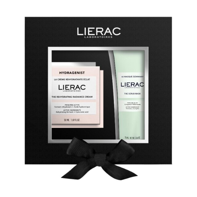 LIERAC HYDRAGENIST RICH SET 2024 KREMA 50ML + PILING-MASKA 75ML