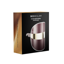 Maska za lice BEEA SKIN GLAM REVIVE, LED, kakaosmeđa TB-2386