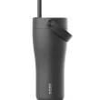 EQUA Carry Cup, termo šalica od nehrđajućeg čelika za čaj/kavu, 600ml, Crna