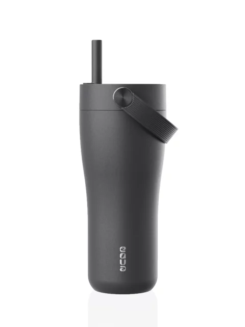 EQUA Carry Cup, termo šalica od nehrđajućeg čelika za čaj/kavu, 600ml, Crna