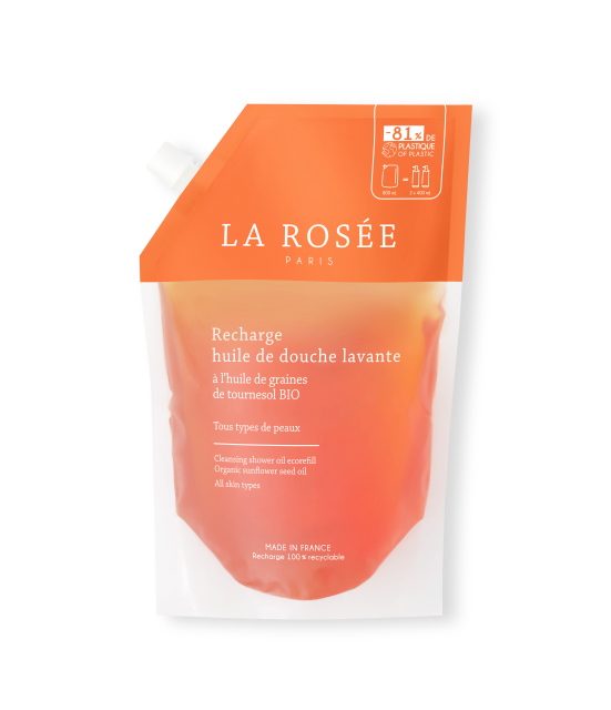 LA ROSÉE ULJE ZA TUŠIRANJE ORGANSKO ULJE SJEMENKI SUNCOKRETA 800ML REFILL PAKIRANJE