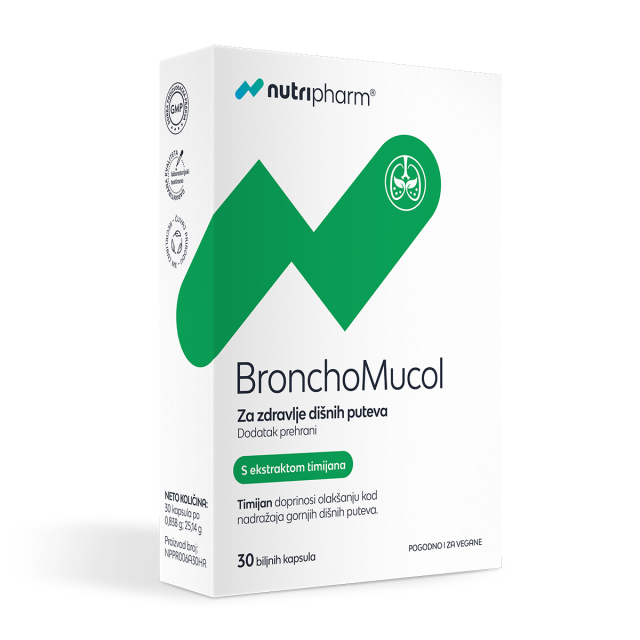 NUTRIPHARM BRONCHOMUCOL KAPSULE A30