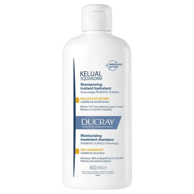 DUCRAY KELUAL SQUANORM TRETMANSKI ŠAMPON PROTIV SUHE PRHUTI 400ML