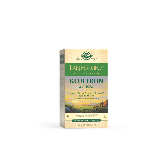 SOLGAR KOJI IRON 27MG KAPSULE A30