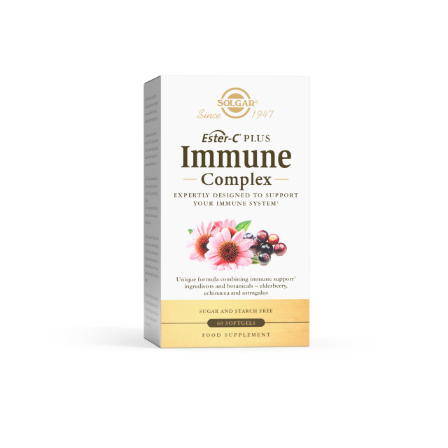 SOLGAR ESTER C PLUS IMMUNE COMPLEX KAPSULE A60