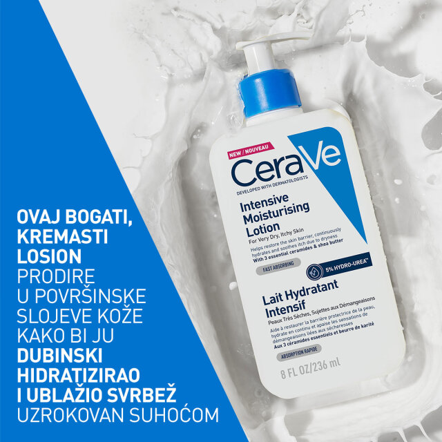 CERAVE INTENZIVNI HIDRATANTNI LOSION, 236ML