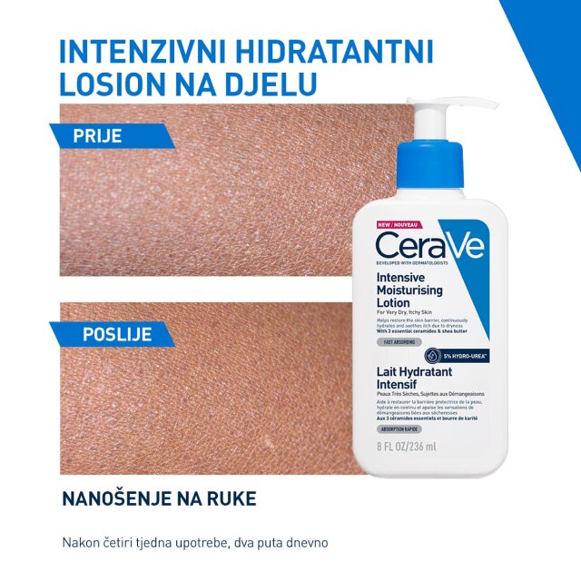 CERAVE INTENZIVNI HIDRATANTNI LOSION, 236ML