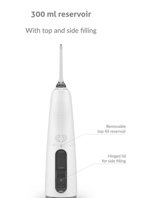 TRUELIFE oralni tuš AquaFloss Compact C300, bijeli TLAFCC300W