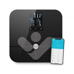 TRUELIFE pametna vaga FitScale W7 BT, crna TLFSW7BTB