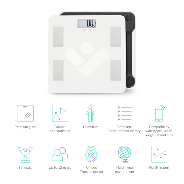 TRUELIFE pametna vaga FitScale W4 BT TLFSW4BT