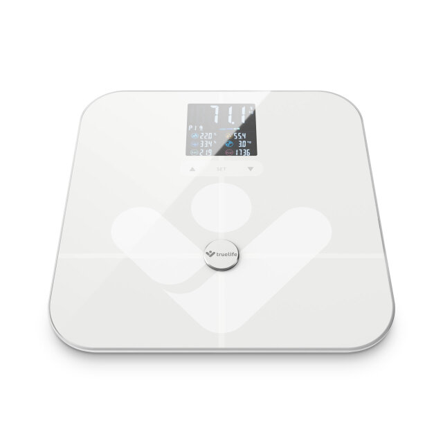 TRUELIFE pametna vaga FitScale W7 BT, bijela TLFSW7BTW