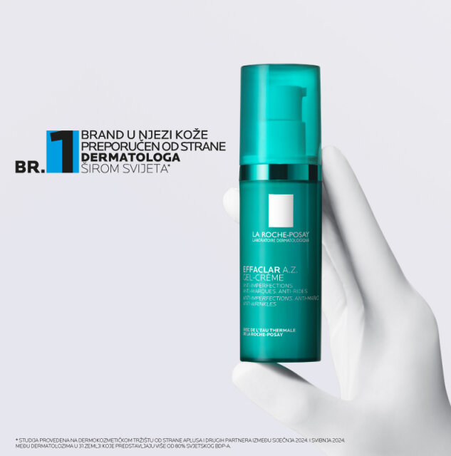 LA ROCHE-POSAY EFFACLAR A.Z. GEL-KREMA PROTIV NEPRAVILNOSTI , 40ML